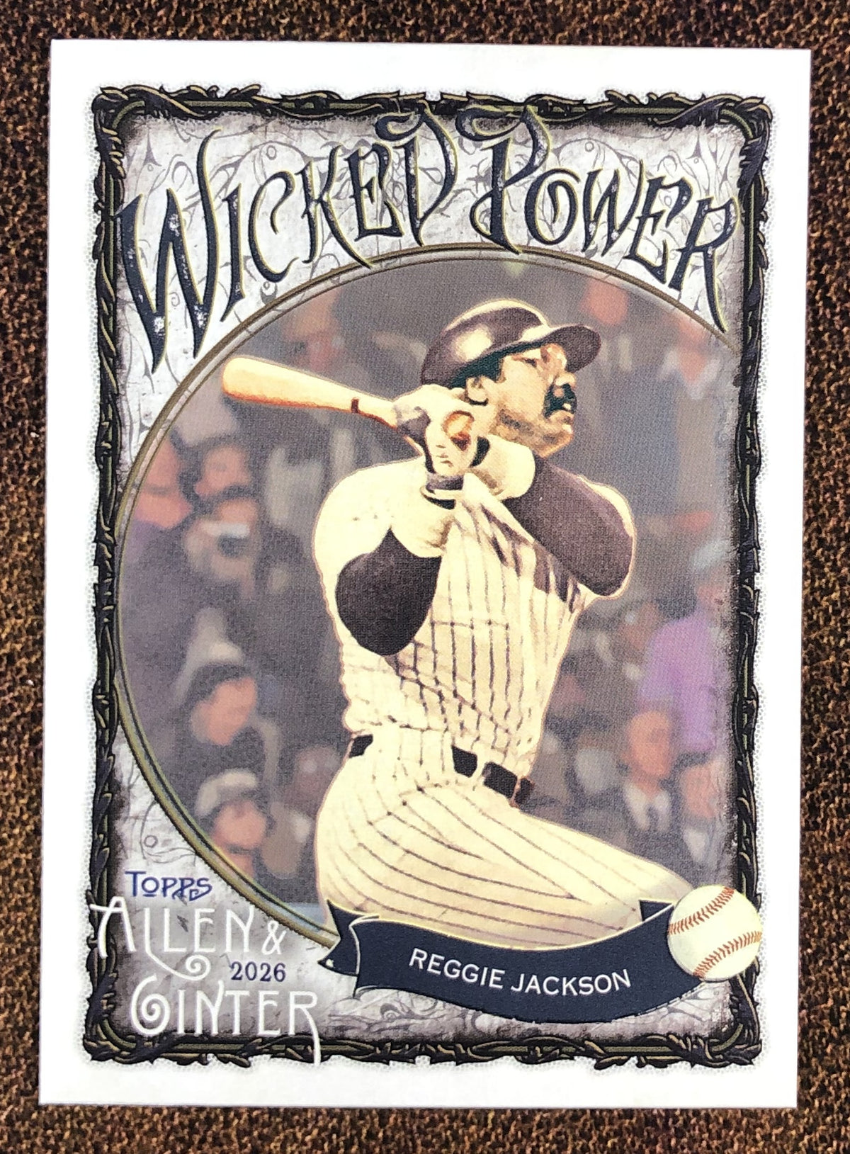 Reggie Jackson - 2026 Topps Allen & Ginter - Wicked Power Insert - Yankees