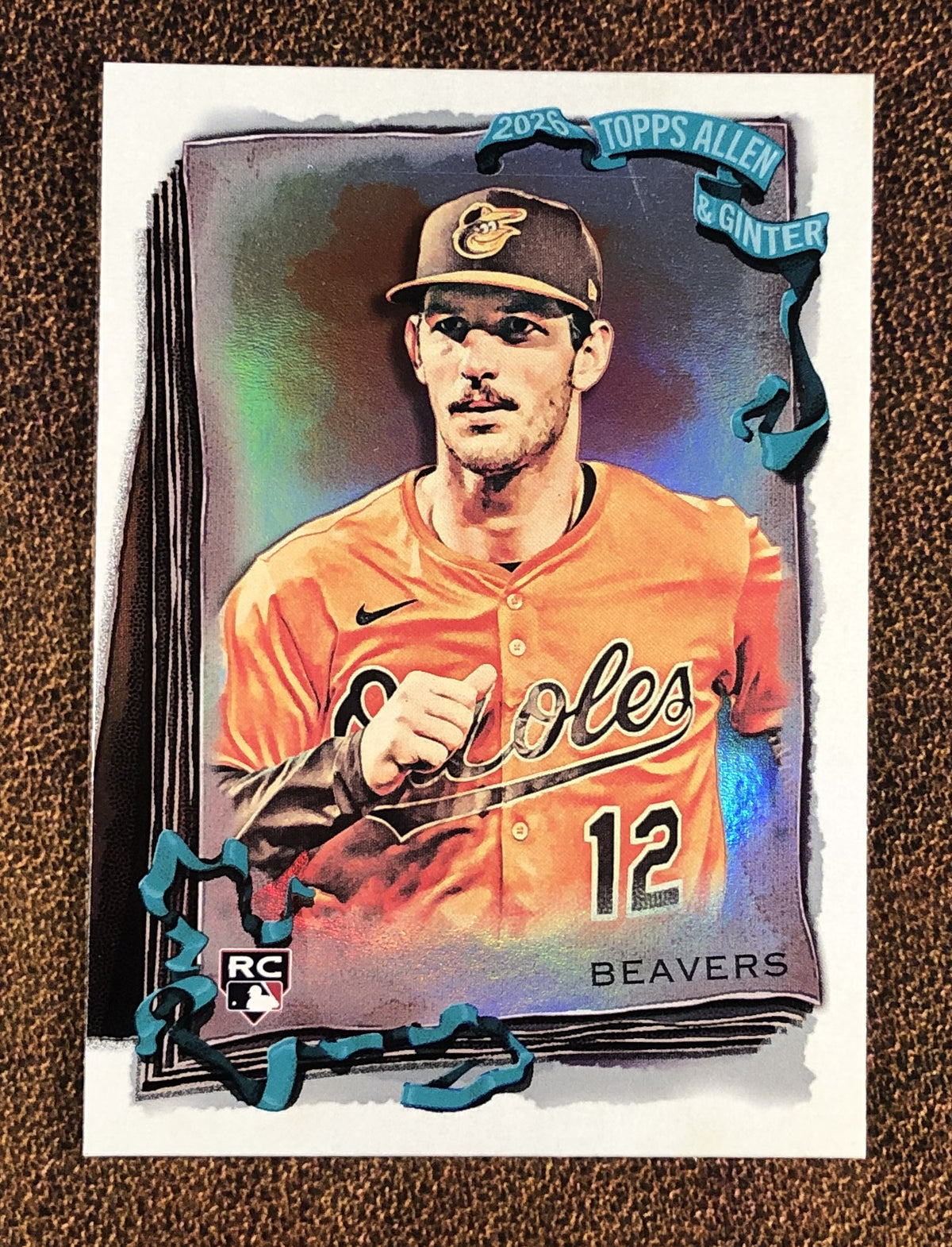 Dylan Beavers - 2026 Topps Allen & Ginter - Silver Portrait Foil - Orioles