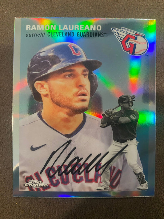 Ramon Laureano - 2023 Topps Chrome Platinum - Refractor - Guardians