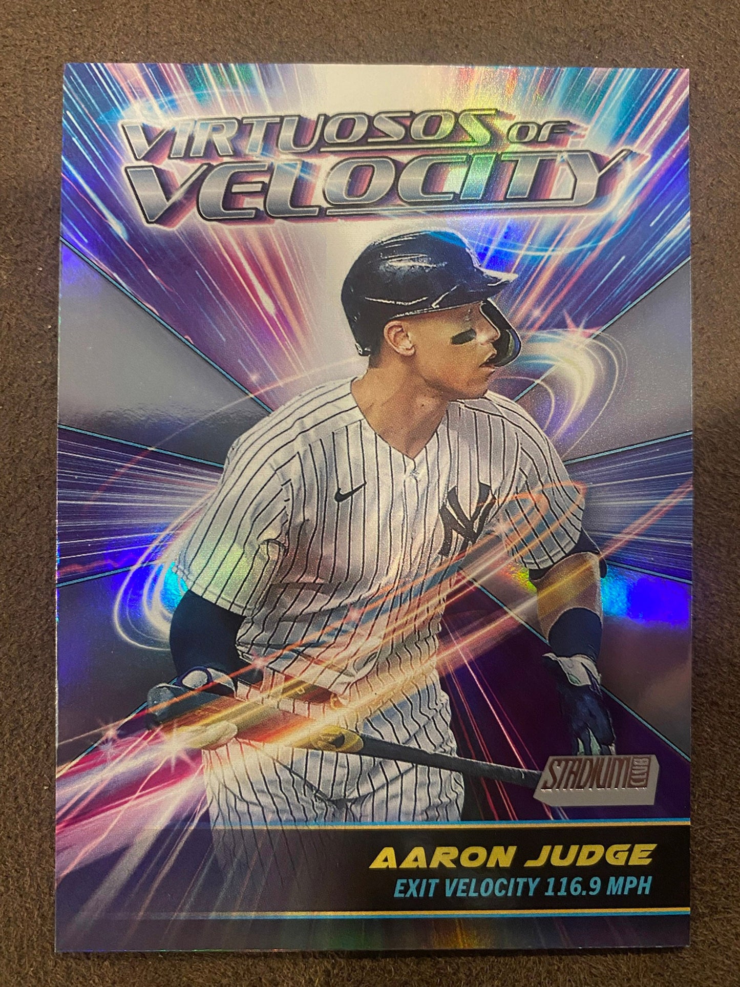 Aaron Judge - 2024 Topps Stadium Club - Virtuosos of Velocity - Yankees
