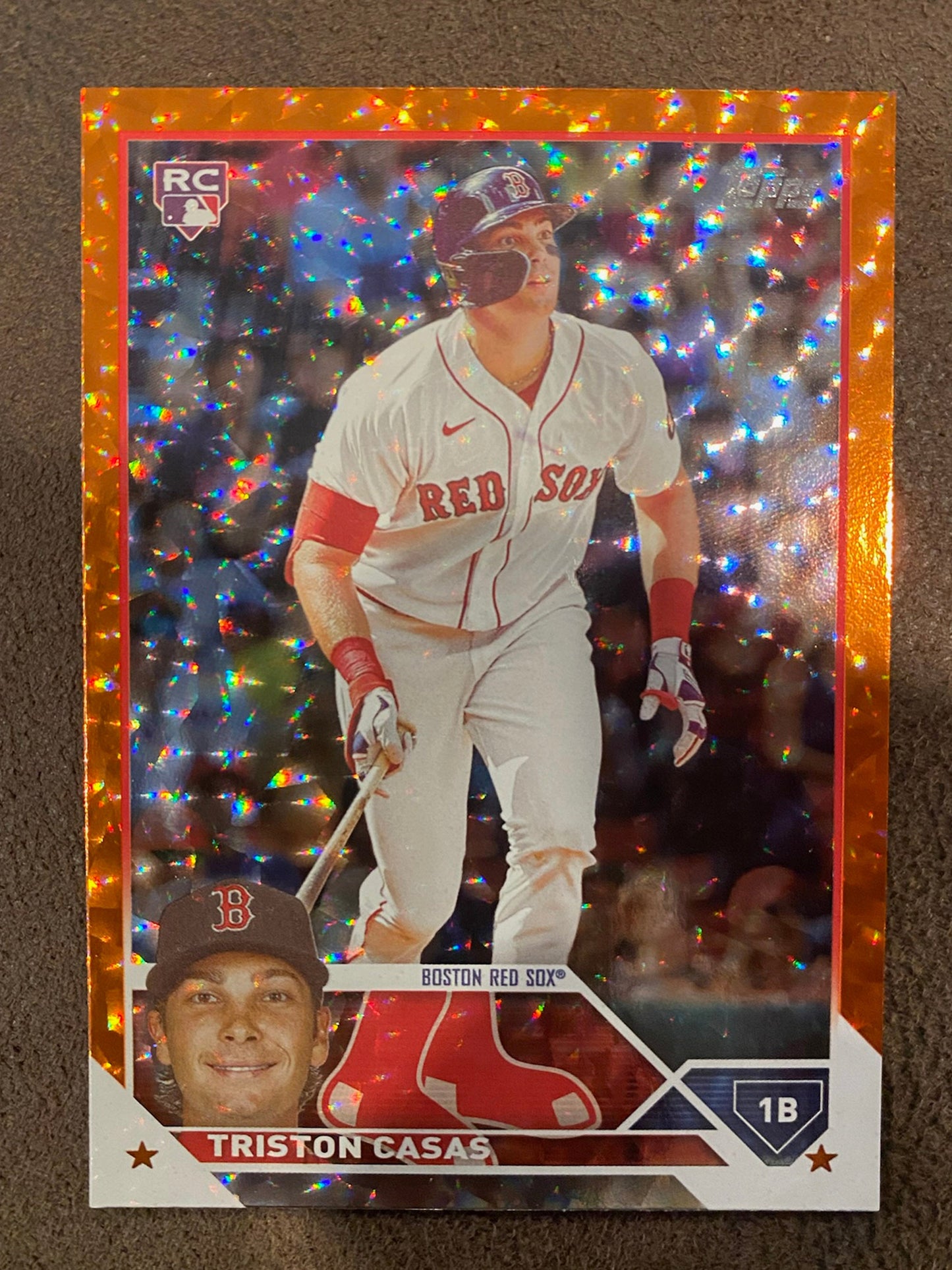 Triston Casas - 2023 Topps Series 1 - Orange /299 - Red Sox