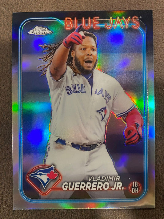 Vladimir Guerrero Jr. - 2024 Topps Chrome - Refractor - Blue Jays