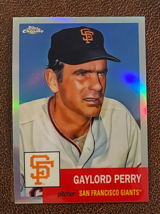 Gaylord Perry - 2022 Topps Chrome Platinum Anniversary - Refractor - Giants