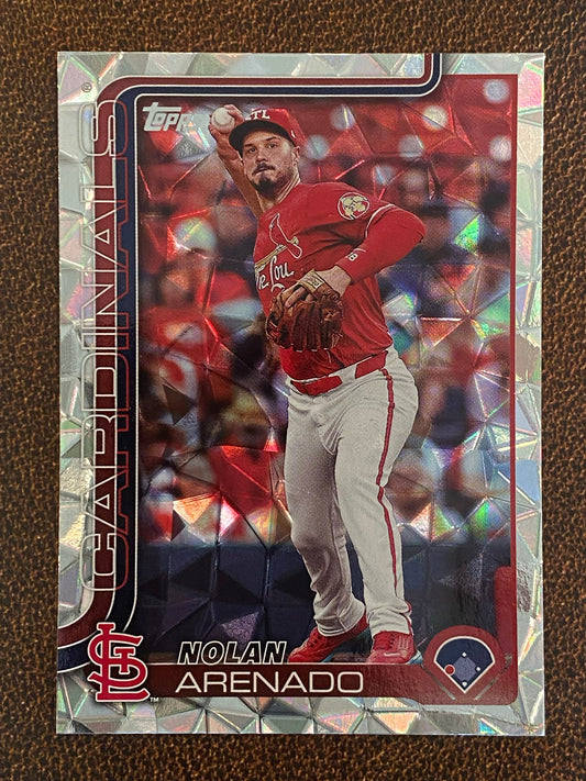 Nolan Arenado - 2025 Topps Series 1 - Diamante - Cardinals
