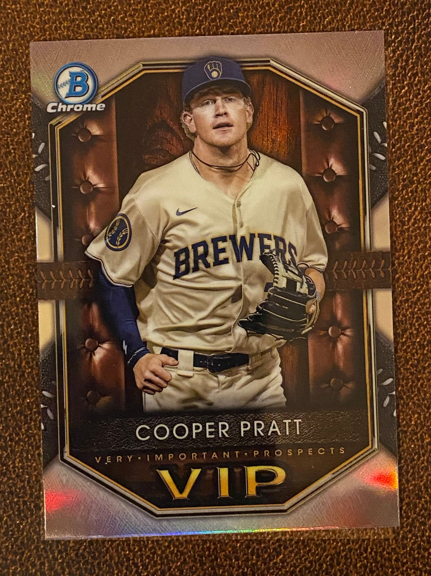 Cooper Pratt - 2025 Bowman - Very Important Prospects - Brewers