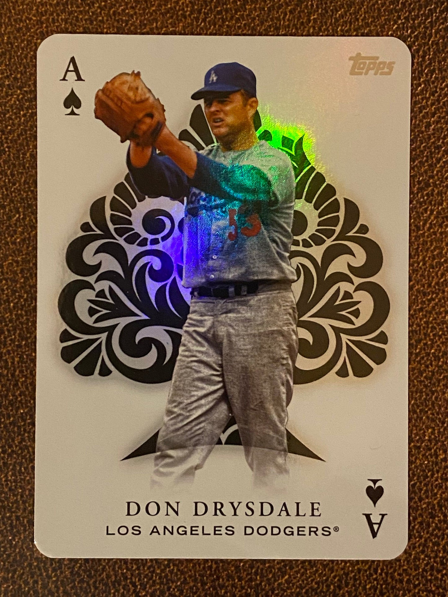 Don Drysdale - 2023 Topps Update - All Aces BLUE Back - Dodgers