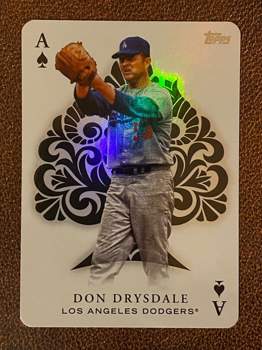 Don Drysdale - 2023 Topps Update - All Aces BLUE Back - Dodgers