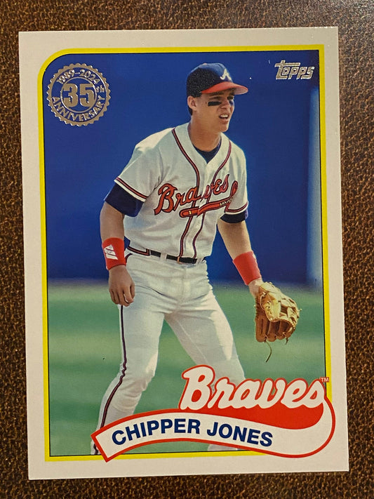 Chipper Jones - 2024 Topps Series1 - 1989 Inserts - Braves