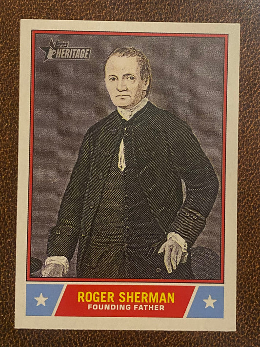 Roger Sherman - 2025 Topps Heritage - Notable Americans (NS-17) -