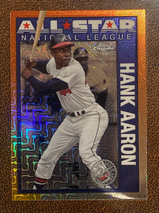 Hank Aaron - 2025 Topps Series 2 - 1990 All Star Mojo Refractor - Braves