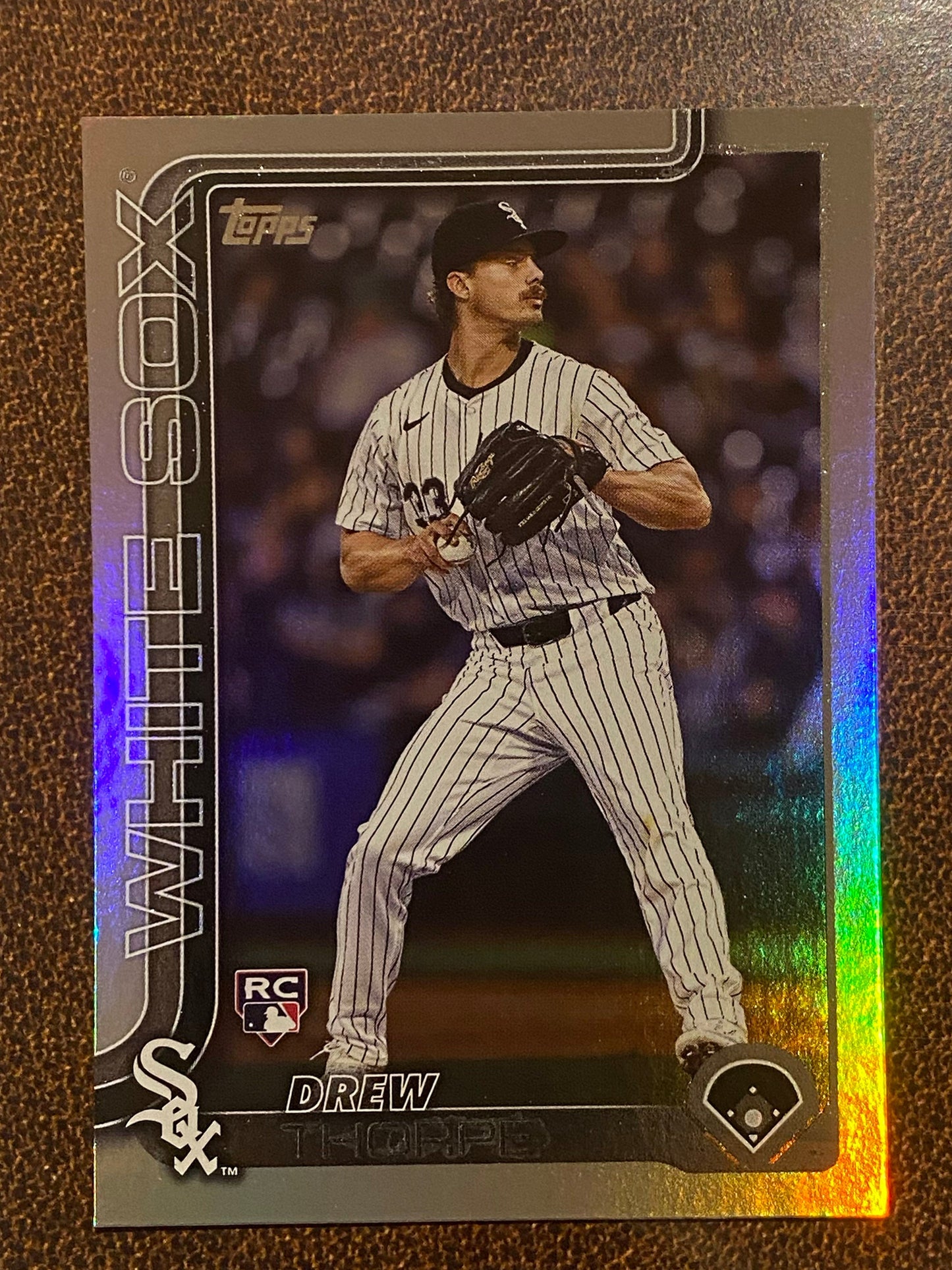 Drew Thorpe - 2025 Topps Series 1 - Rainbow Foil - White Sox