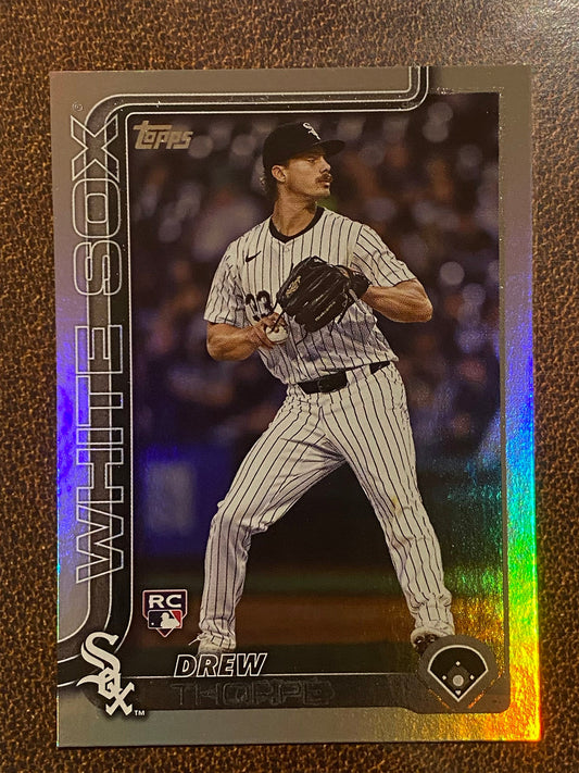 Drew Thorpe - 2025 Topps Series 1 - Rainbow Foil - White Sox