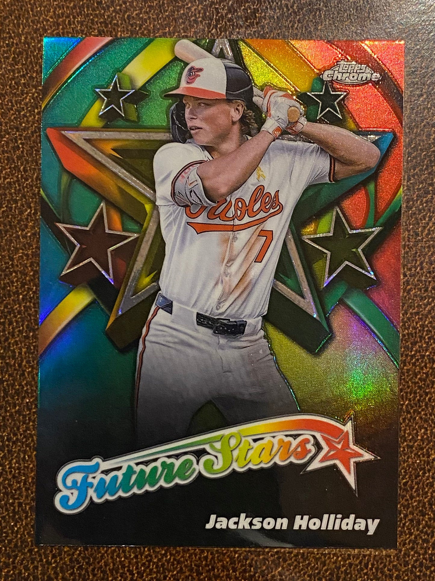 Jackson Holliday - 2025 Topps Chrome - Future Stars - Orioles