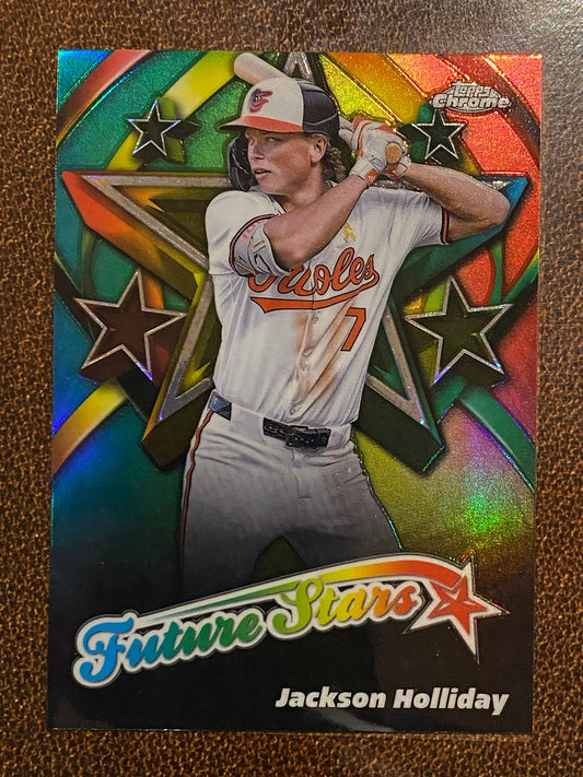 Jackson Holliday - 2025 Topps Chrome - Future Stars - Orioles