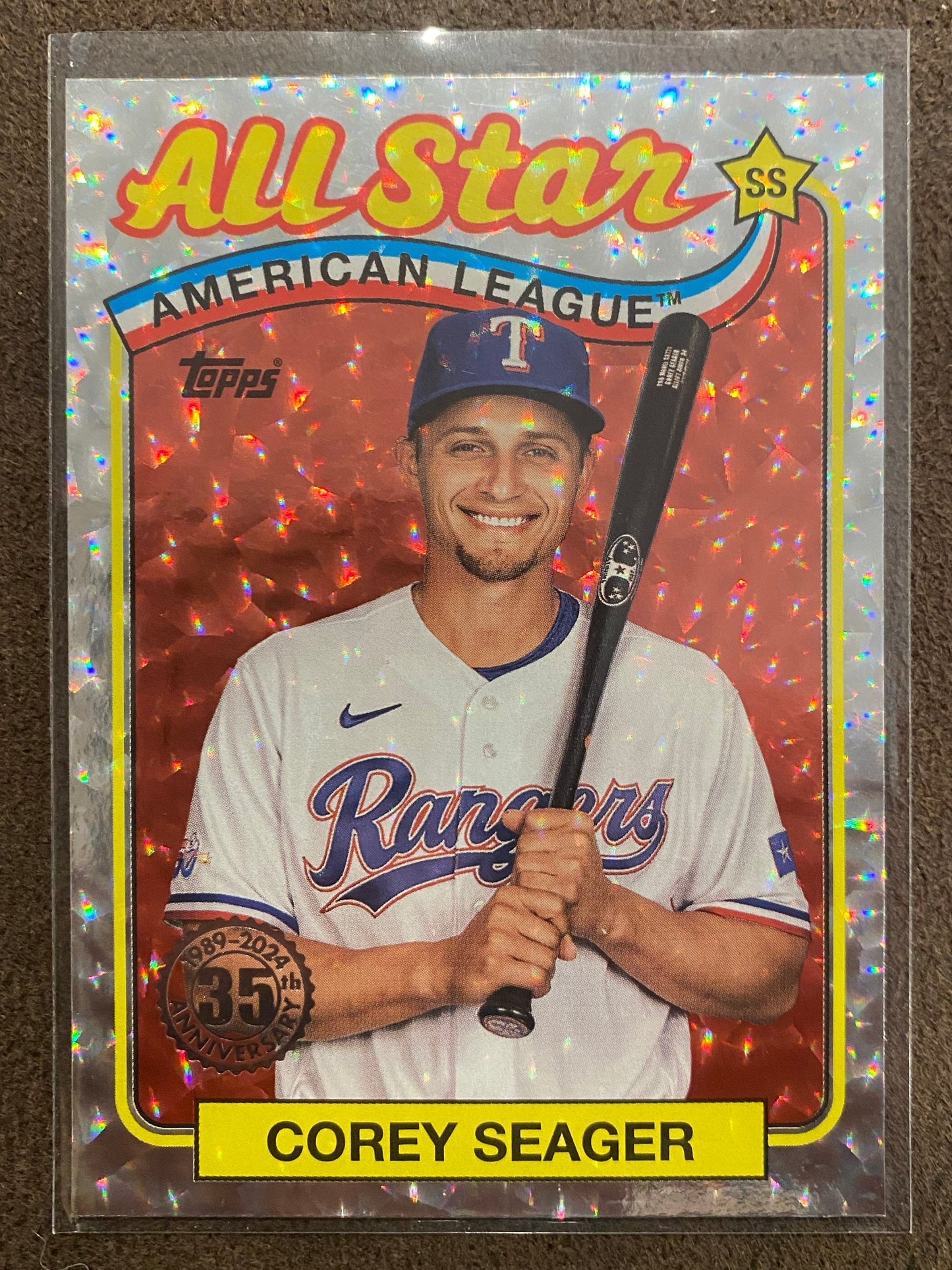 Corey Seager - 2024 Topps Series 2 - Foilboards - Rangers