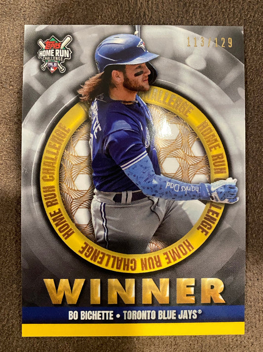 Bo Bichette - 2022 Topps - Homerun Challenge Winner /129 - Blue Jays