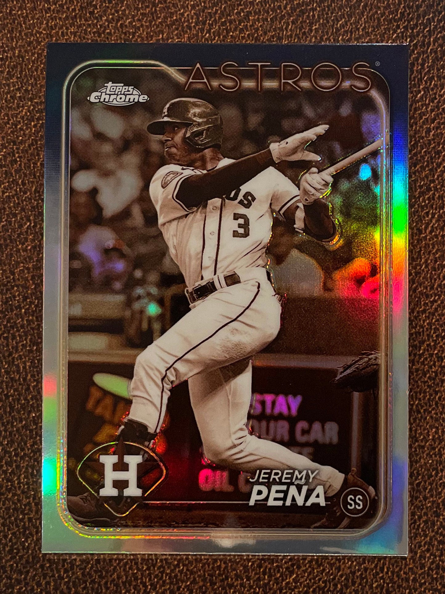 Jeremy Pena - 2024 Topps Chrome - Sepia Refractor - Astros