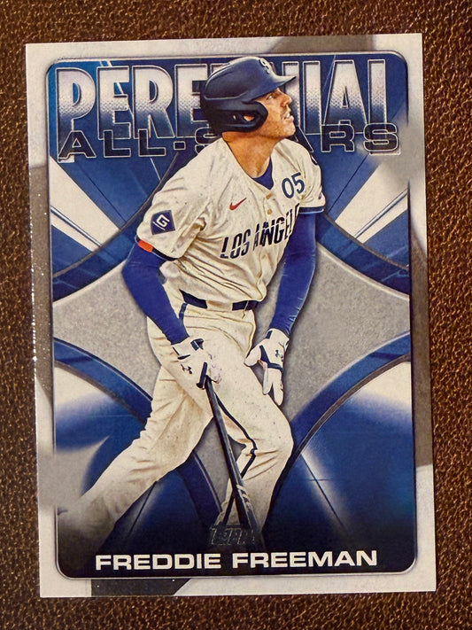 Freddie Freeman - 2026 Topps Series 1 - Perennial All Stars Insert - Dodgers