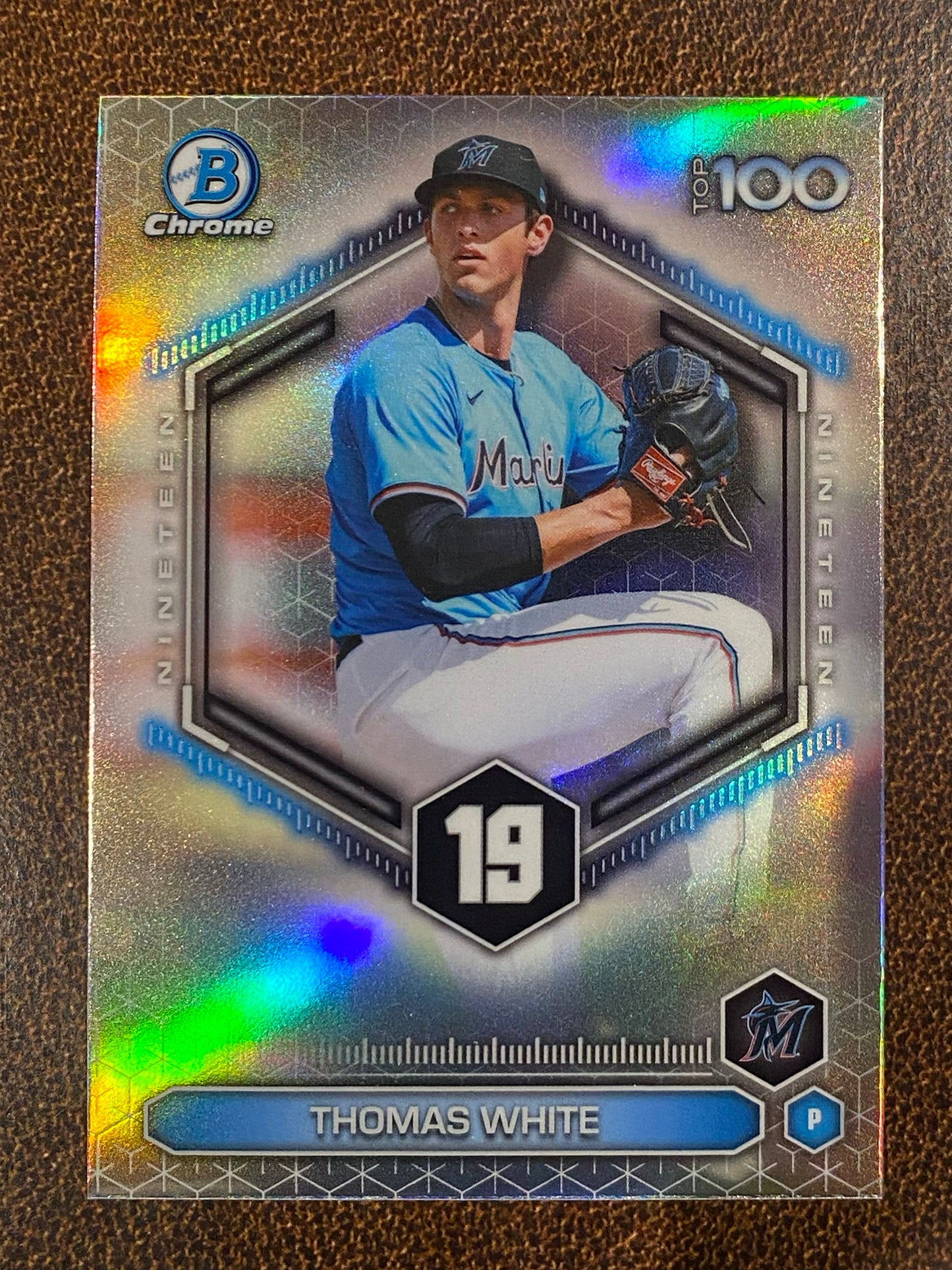 Thomas White - 2026 Bowman - Scouts Top 100 Insert - Marlins