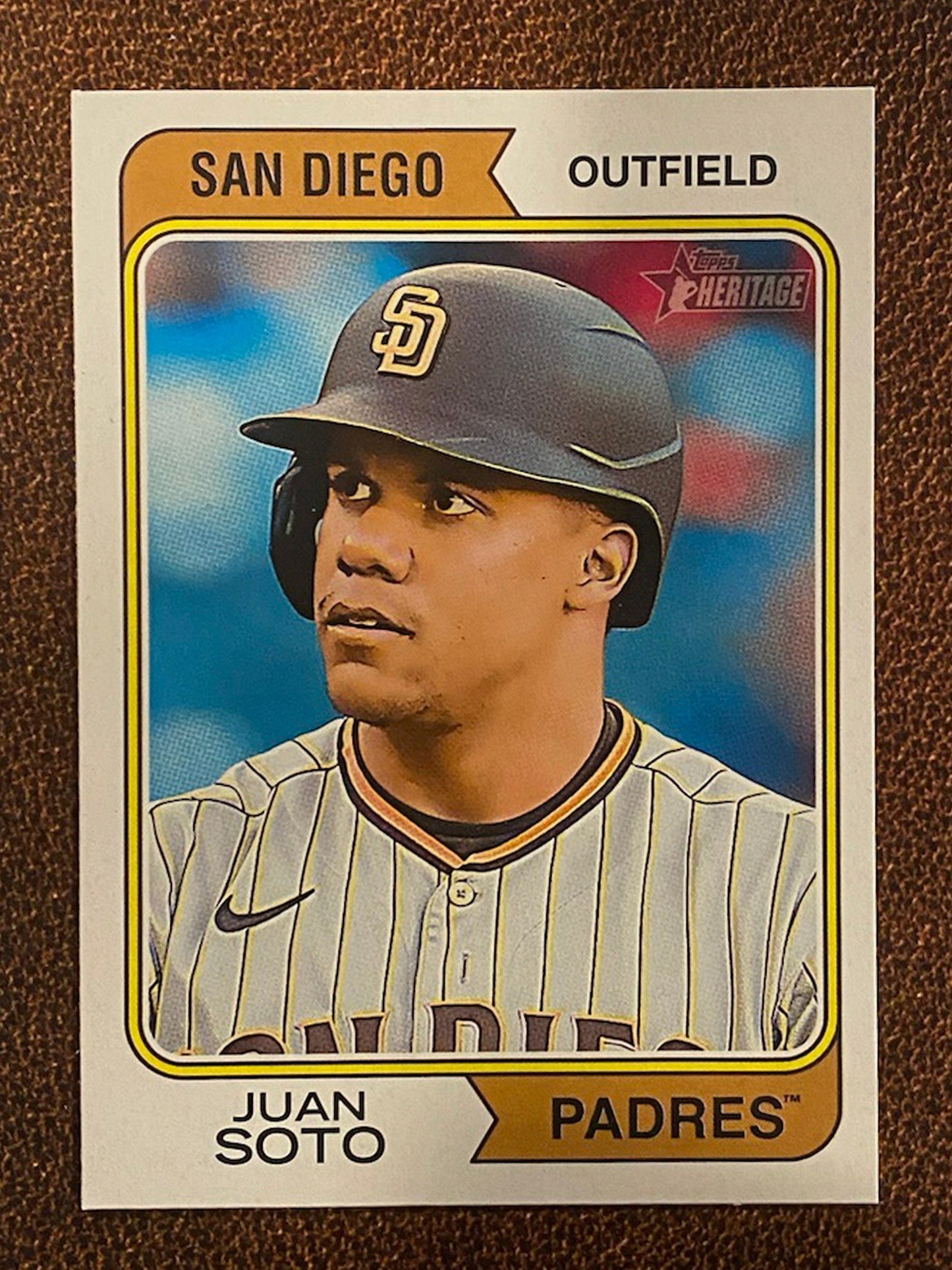 Juan Soto - 2023 Topps Heritage - Base Card - Padres