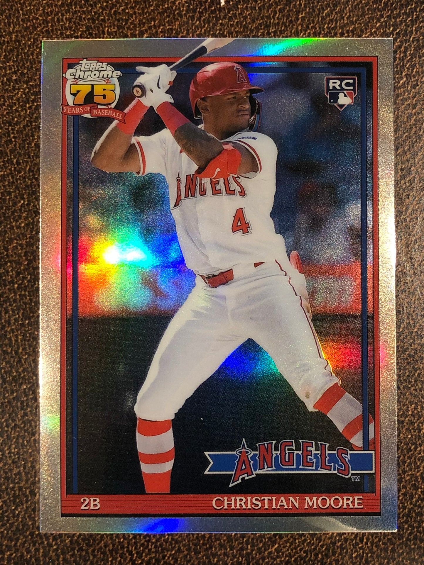 Christian Moore - 2026 Topps Chrome - 1991 Insert - Angels