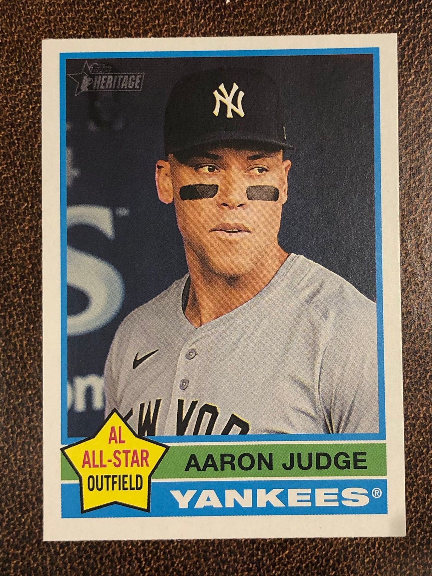Aaron Judge - 2025 Topps Heritage - Base (#380) - Yankees