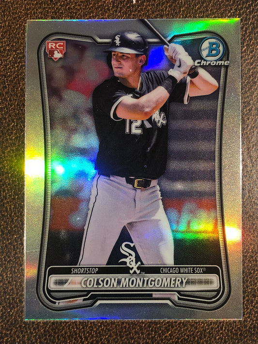 Colson Montgomery - 2026 Bowman - Red Rookie Refractor - White Sox