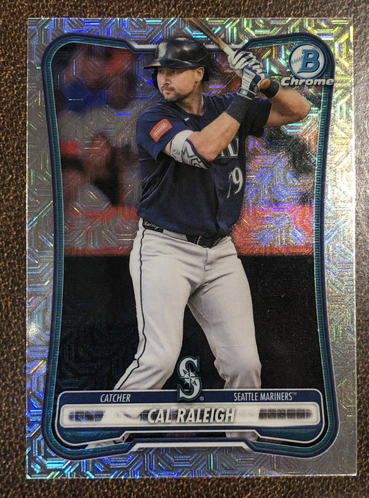 Cal Raleigh - 2026 Bowman Chrome - MOJO - Mariners