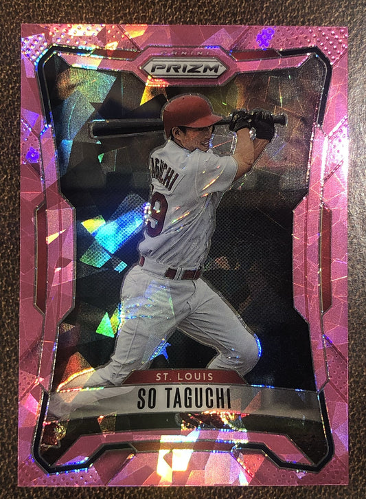 So Taguchi - 2026 Panini Prizm - Pink Ice - Cardinals