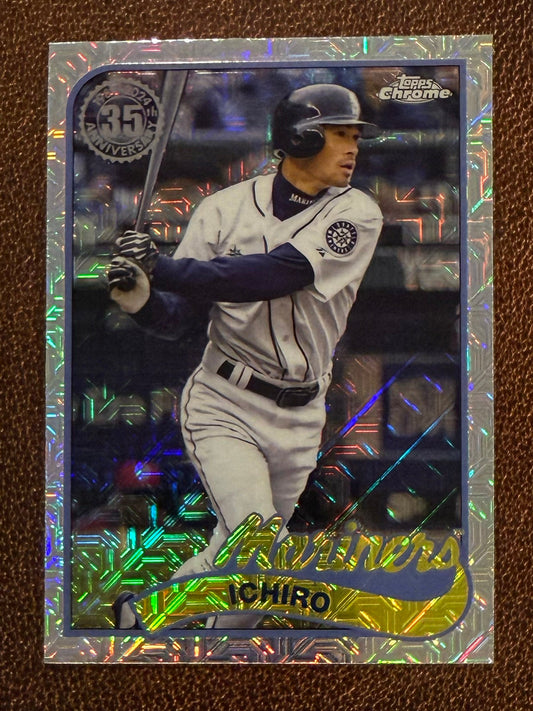 Ichiro - 2024 Topps Update - Silver Pack Mojo Refractor - Mariners