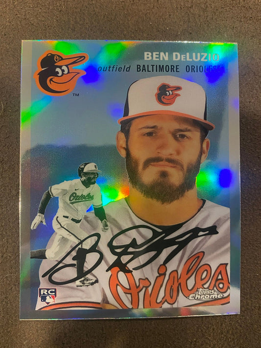 Ben DeLuzio - 2023 Topps Chrome Platinum - Refractor - Orioles