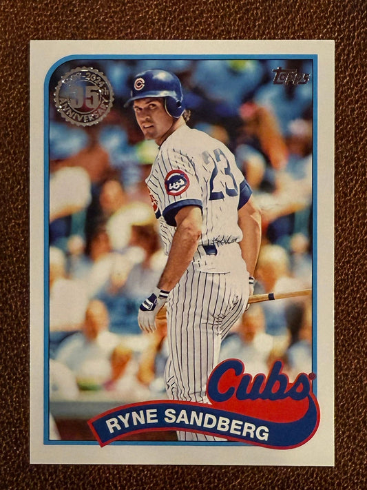 Ryne Sandberg - 2024 Topps Series 1 - 1989 Insert - Cubs