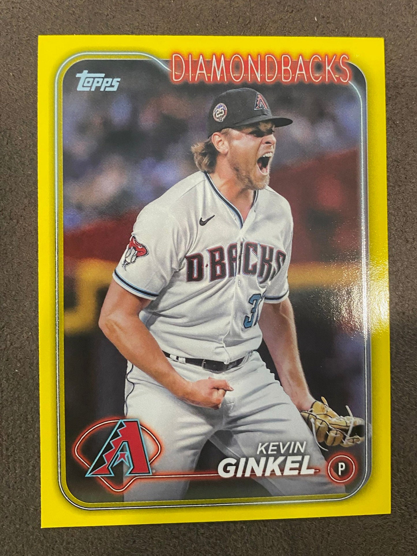 Kein Ginkel - 2024 Topps Series 2 - Yellow Parallels - Diamondbacks