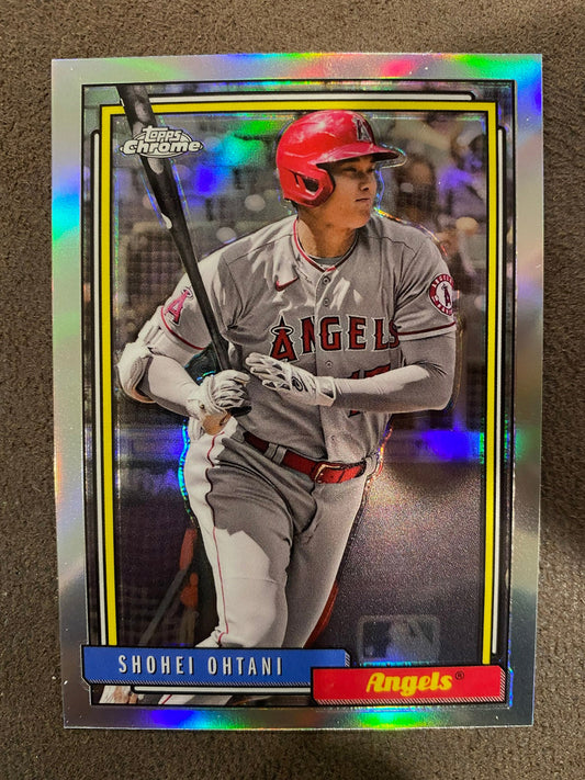 Shohei Ohtani - 2021 Topps Update - 1992 Chrome Refractor - Angels