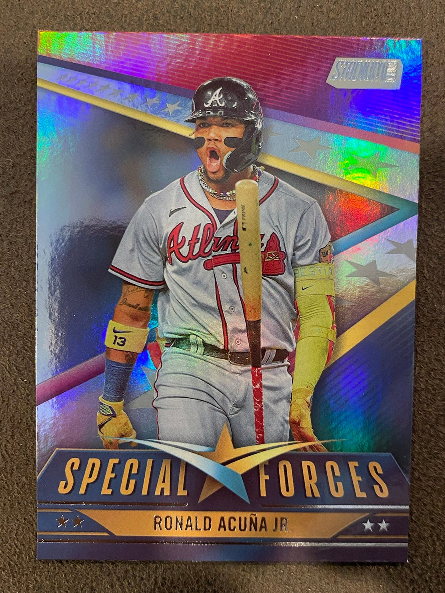 Ronald Acuna Jr. - 2024 Topps Stadium Club - Special Forces - Braves