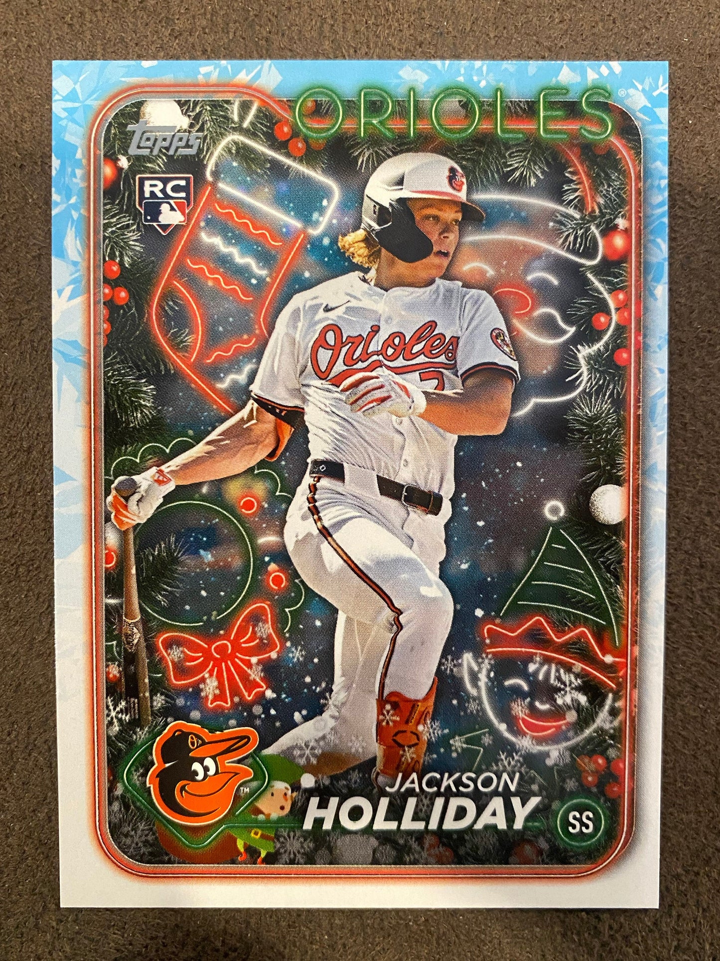 Jackson Holliday - 2024 Topps Holiday - Hidden Elf SP #HE-10 - Orioles