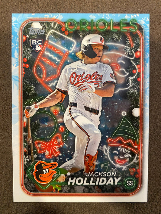 Jackson Holliday - 2024 Topps Holiday - Hidden Elf SP #HE-10 - Orioles
