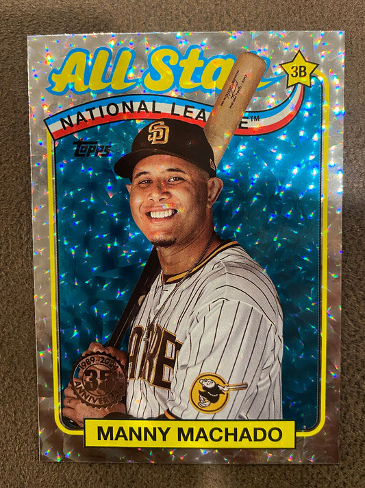 Manny Machado - 2024 Topps Series 2 - All Star Silver Foilboards - Padres