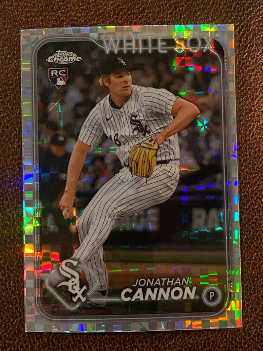 Jonathan Cannon - 2024 Topps Chrome Update - XFractor - White Sox