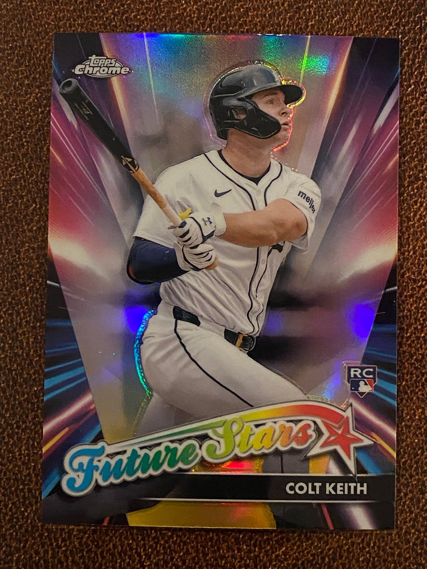 Colt Keith - 2024 Topps Chrome Update - Future Star Refractor - Tigers