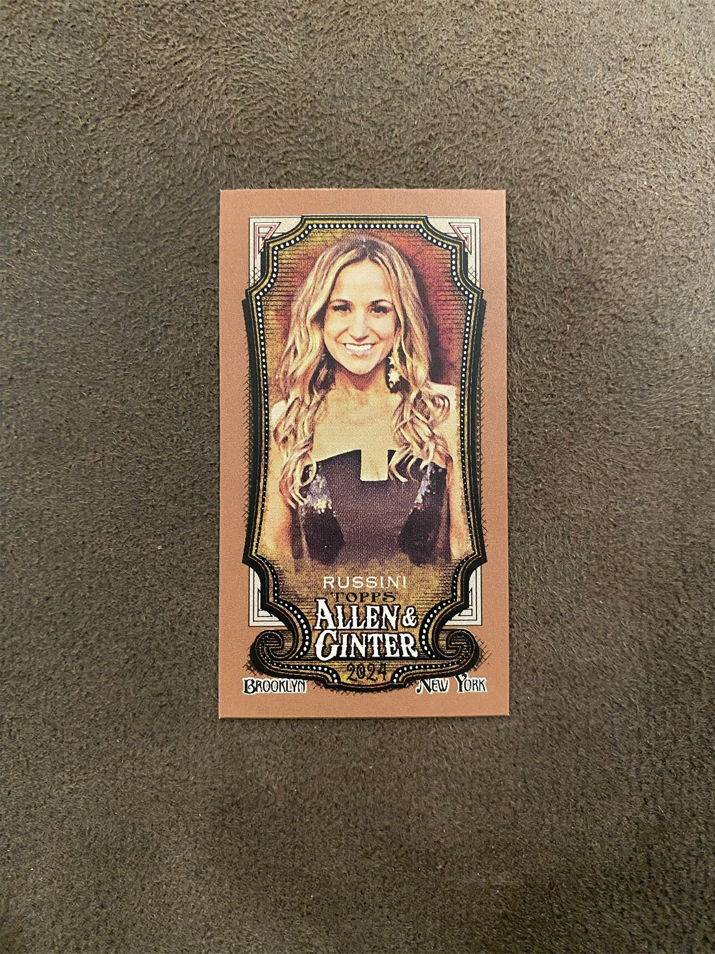 Dianna Russini - 2024 Allen & Ginter - Mini Gold Border -