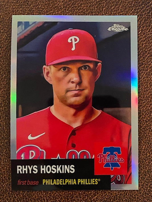 Rhys Hoskins - 2022 Topps Chrome Platinum Anniversary - Refractor - Phillies