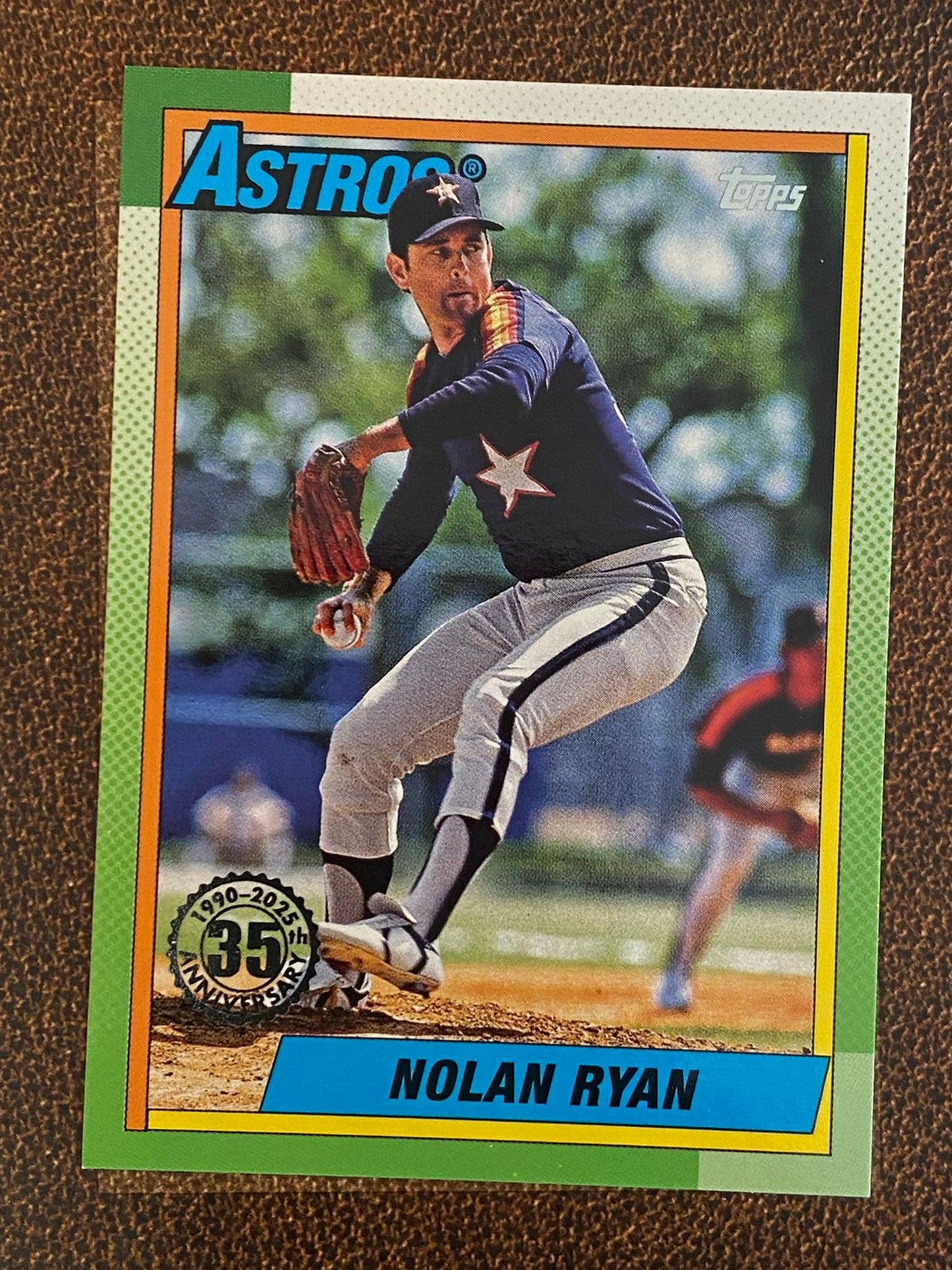 Nolan Ryan - 2025 Topps Series 1 - 1990 Insert - Astros