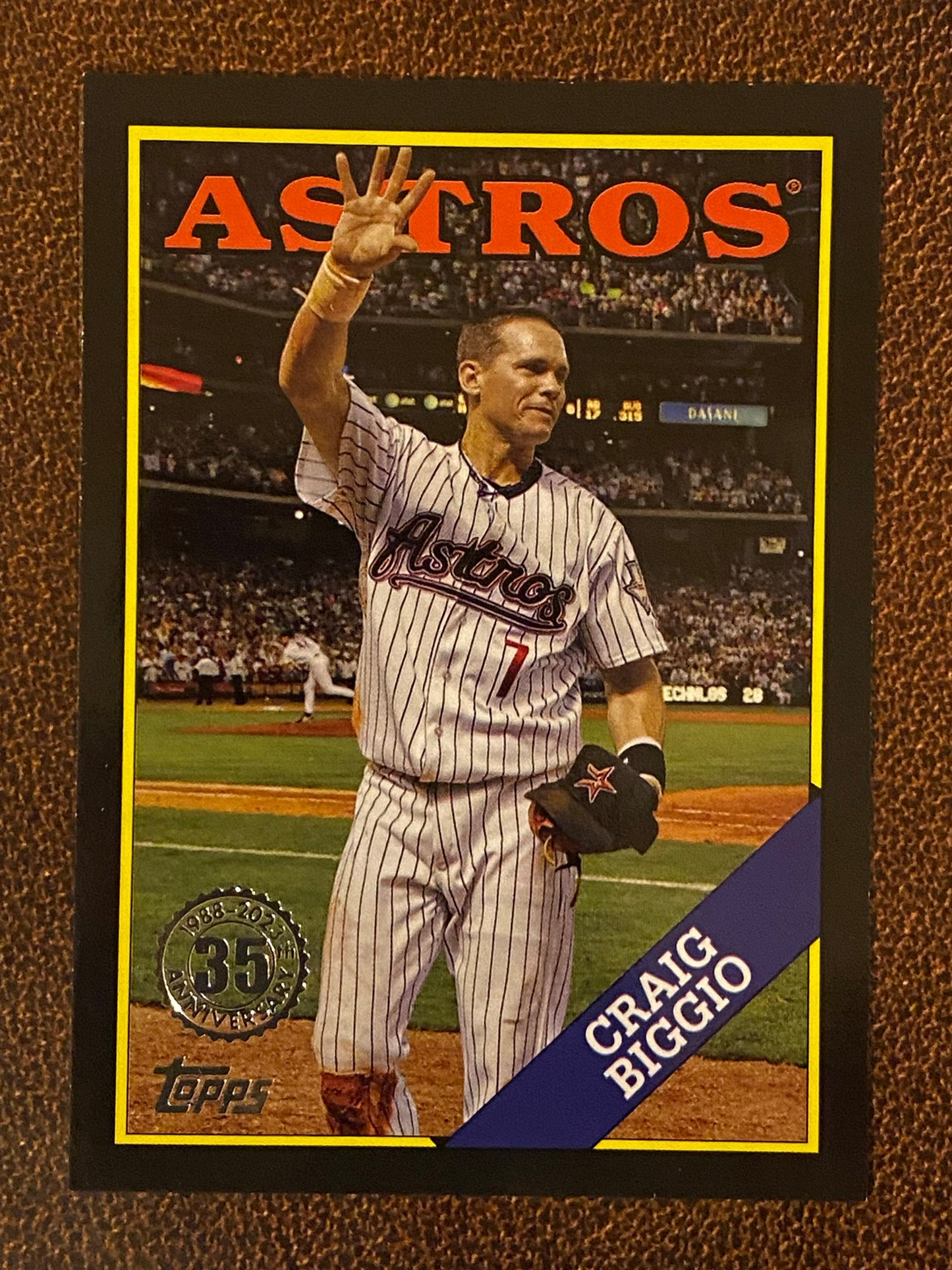 Craig Biggio - 2023 Topps Update - 1988 BLACK /299 - Astros