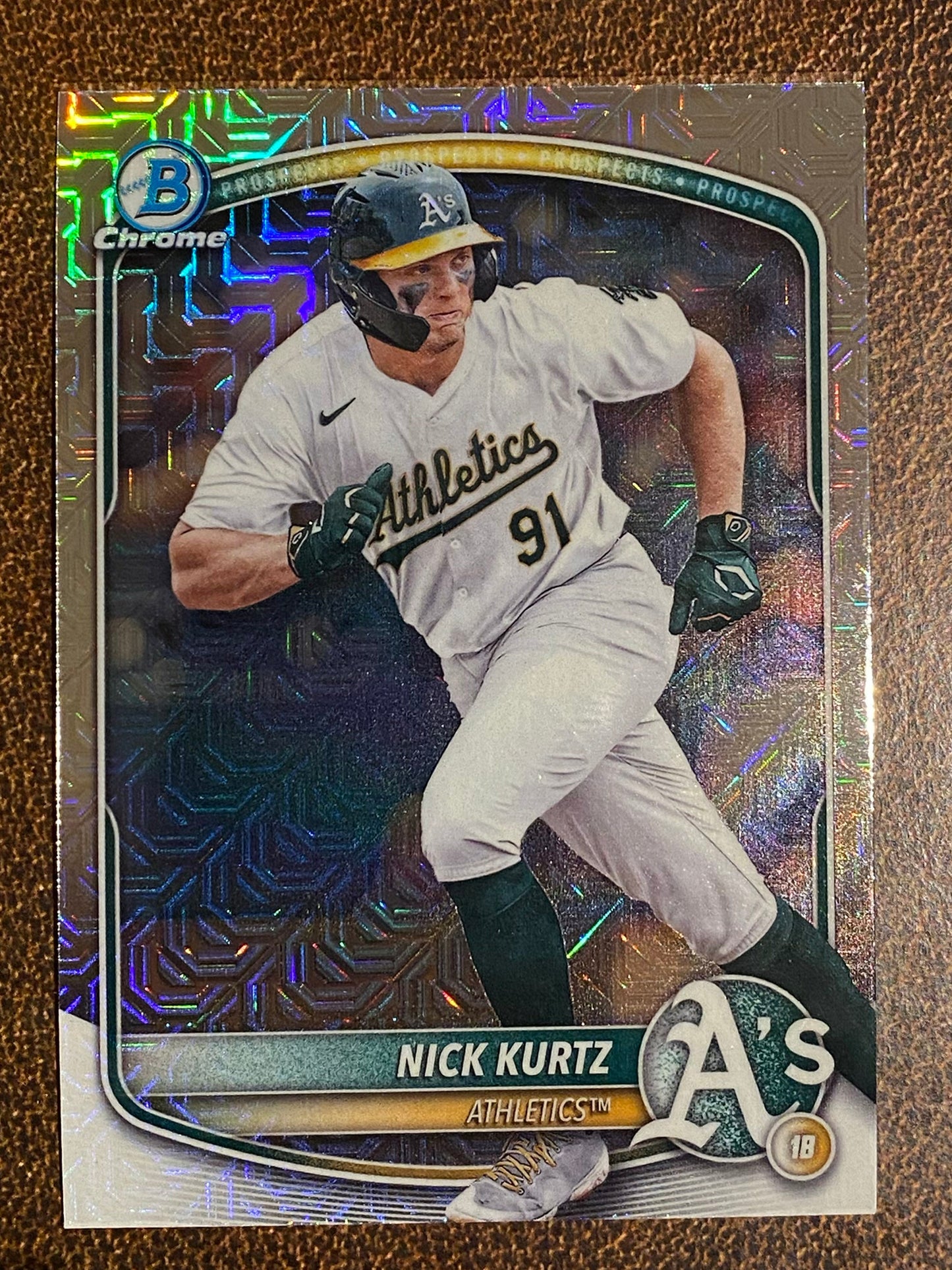 Nick Kurtz - 2025 Bowman - Mojo Refractor - Athletics