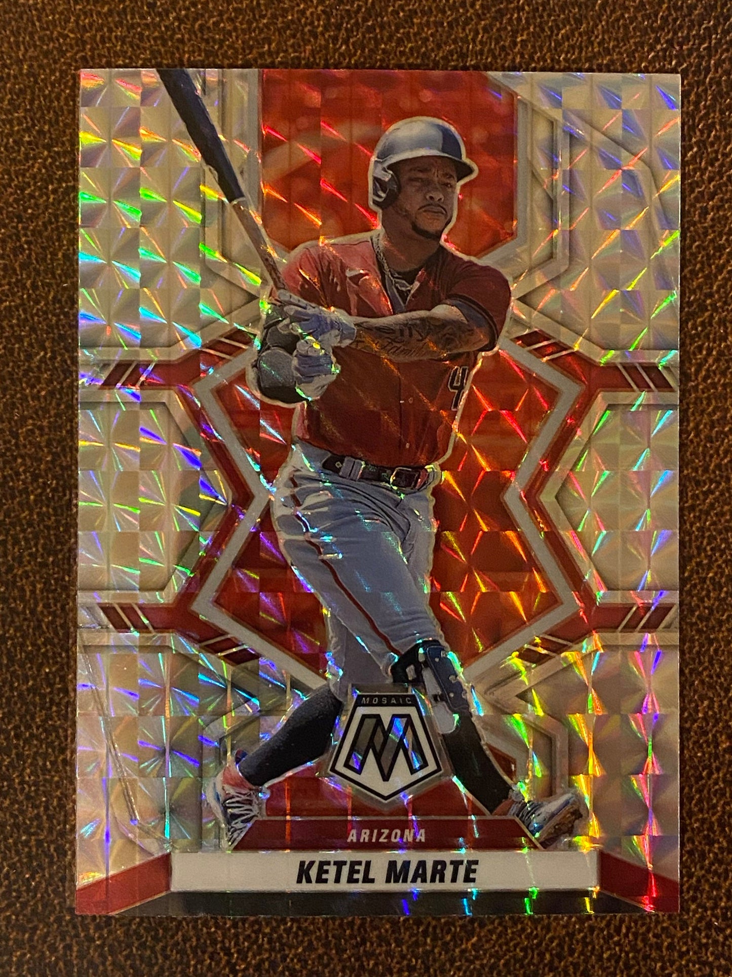 Ketel Marte - 2022 Mosaic - Mosaic Parallel - Diamondbacks