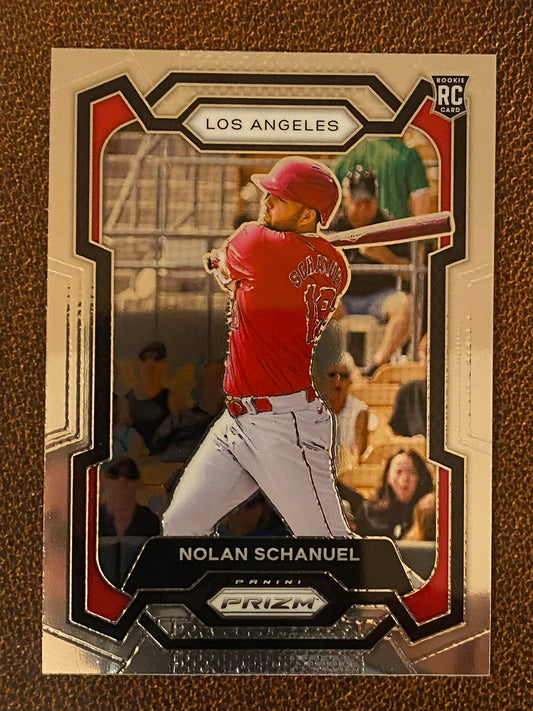 Nolan Schanuel - 2024 Panini Prizm - base card - Angels