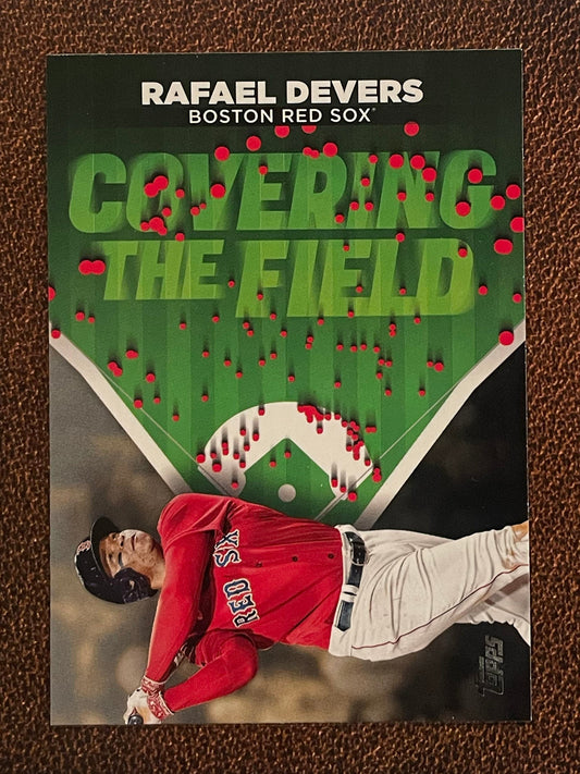 Rafael Devers - 2024 Topps Series 2 - Covering the Field Insert - Red Sox