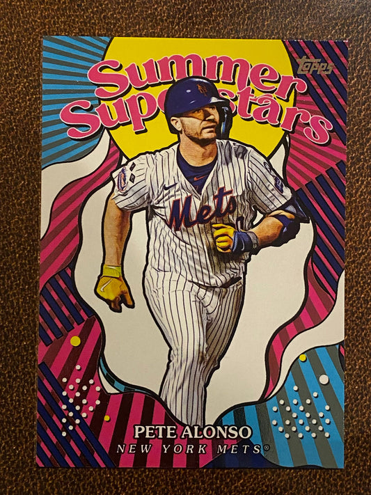 Pete Alonso - 2025 Topps Series 2 - Summer Superstars Insert - Mets