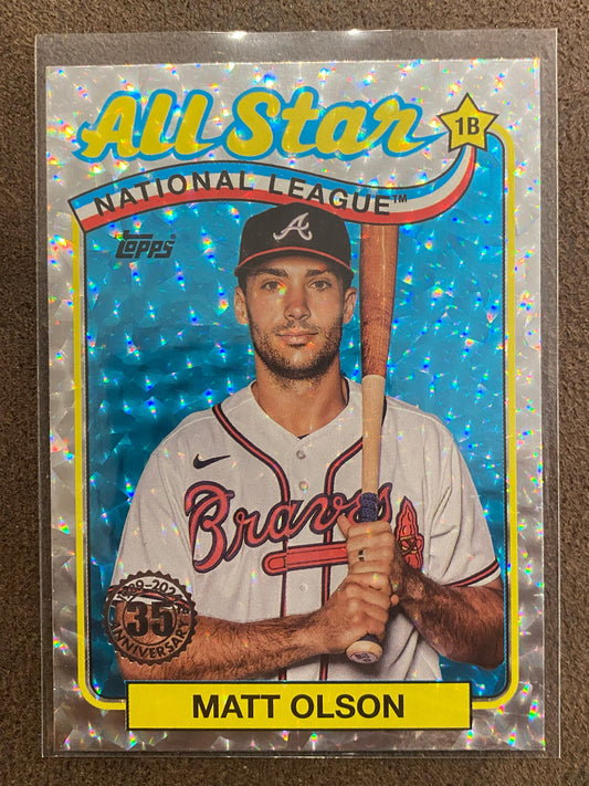 Matt Olson - 2024 Topps Series 2 - Foilboards - Braves